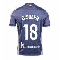 Billiga Real Sociedad Carlos Soler #18 Borta fotbollskläder 2025-26 Kortärmad Billiga Real Sociedad Carlos Soler #18 Borta fotbollskläder 2025-26 Kortärmad